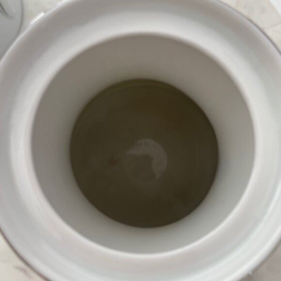 Vintage Rosenthal R. Loewy Form 2000 China Coffee & Tea Pots White w Silver - Picture 8 of 16